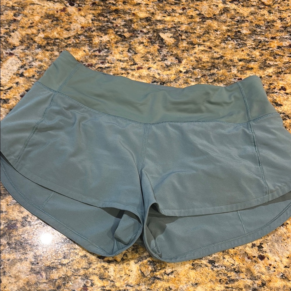 Lululemon Athletica Sage Green Shorts